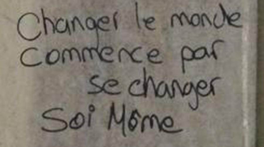 Il Veut Me Voir Mais Annule Sois le changement que tu veux voir dans le Monde – Barbara Romano